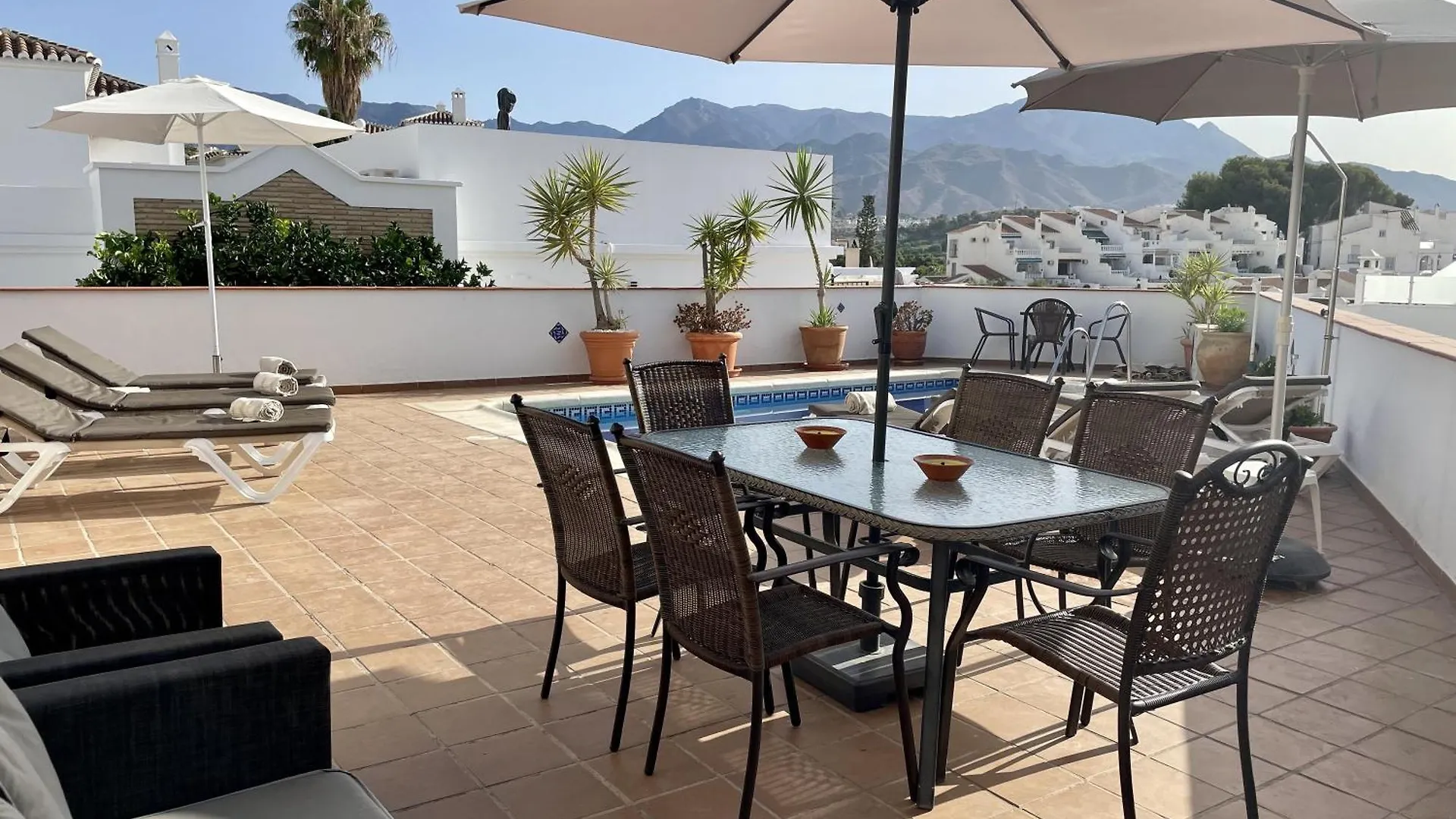 Salida Del Sol Villa Nerja Spain